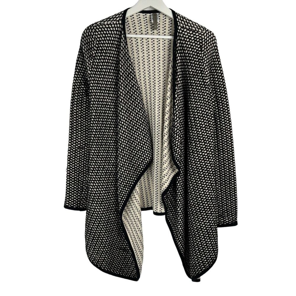 XCVI Size XS Cardigan Sweater Open‎ Front Wrap Fashion Lagenlook Boho Oversized